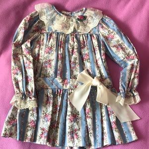 Vintage Peaches n cream ‘like a doll’ dress 3T